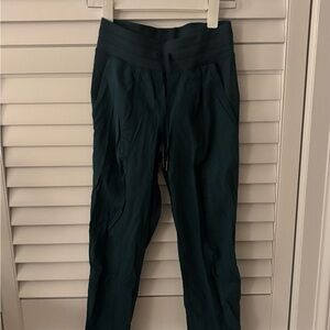 lululemon athletica Dark Green Track Pants